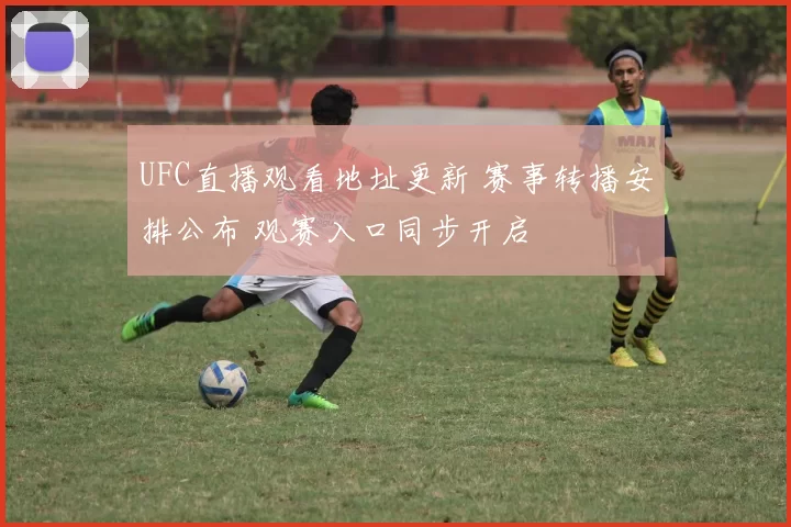 UFC直播观看地址更新 赛事转播安排公布 观赛入口同步开启